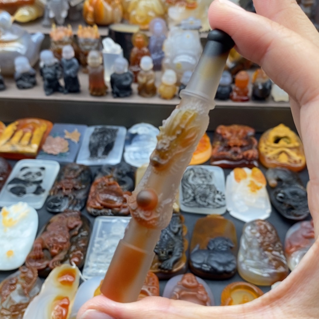 玛瑙/玉髓吊坠(不含链)未镶嵌