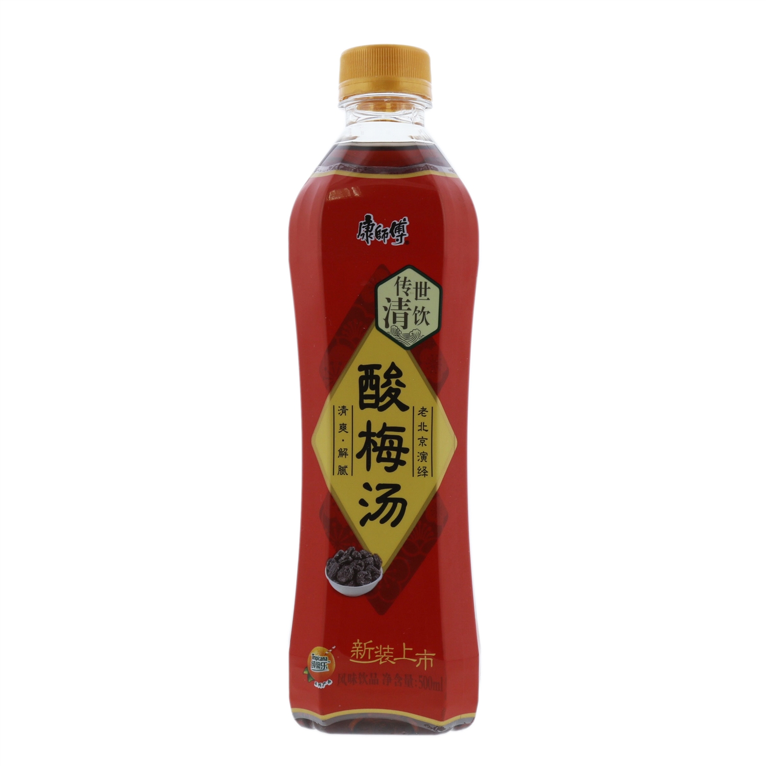 康师傅传世清饮酸梅汤风味饮品500ml/1L