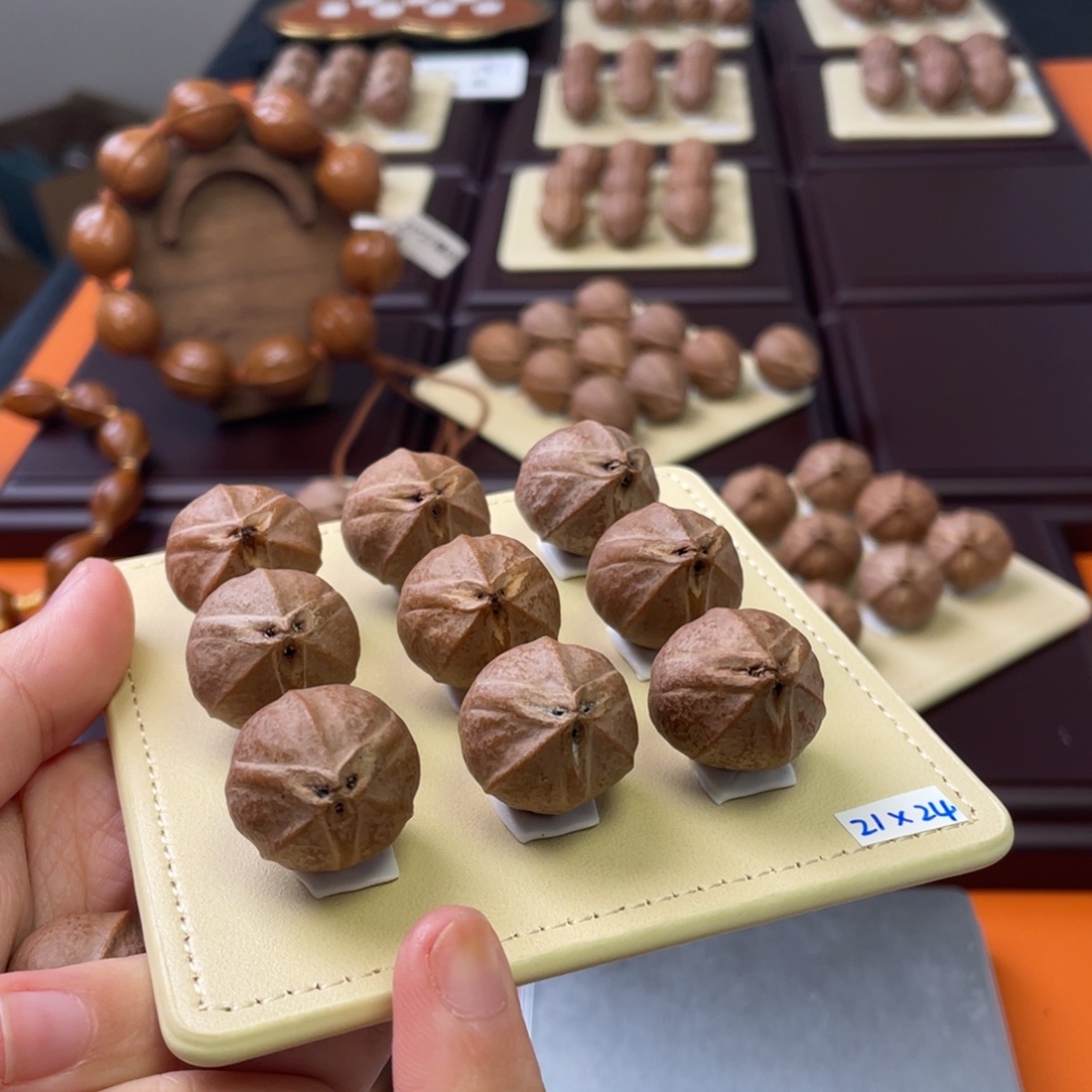 宏****橄榄核手串/手链2124梅林铁核定制散籽