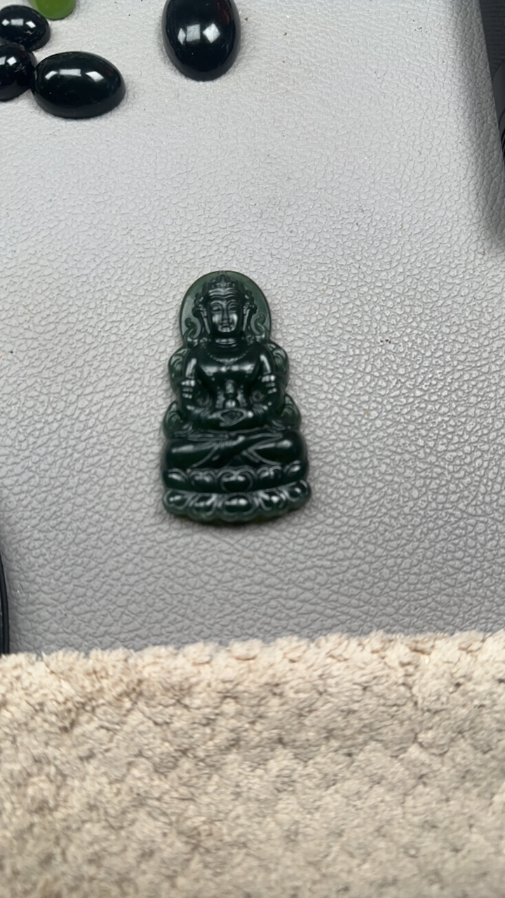 蛇纹石岫玉度母观音