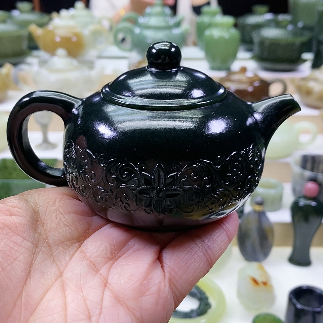 和田玉茶壶未镶嵌