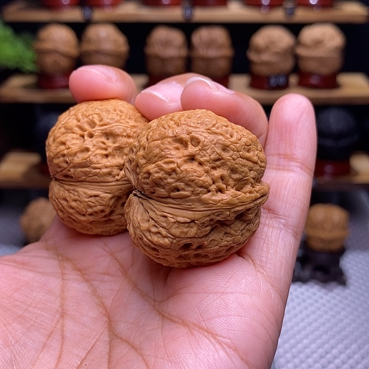 文玩核桃吊坠蚂蚁纹金蟾7