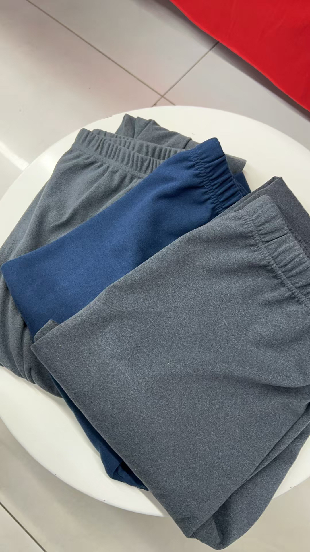 无痕绒裤秋冬弹力男士双面保暖裤