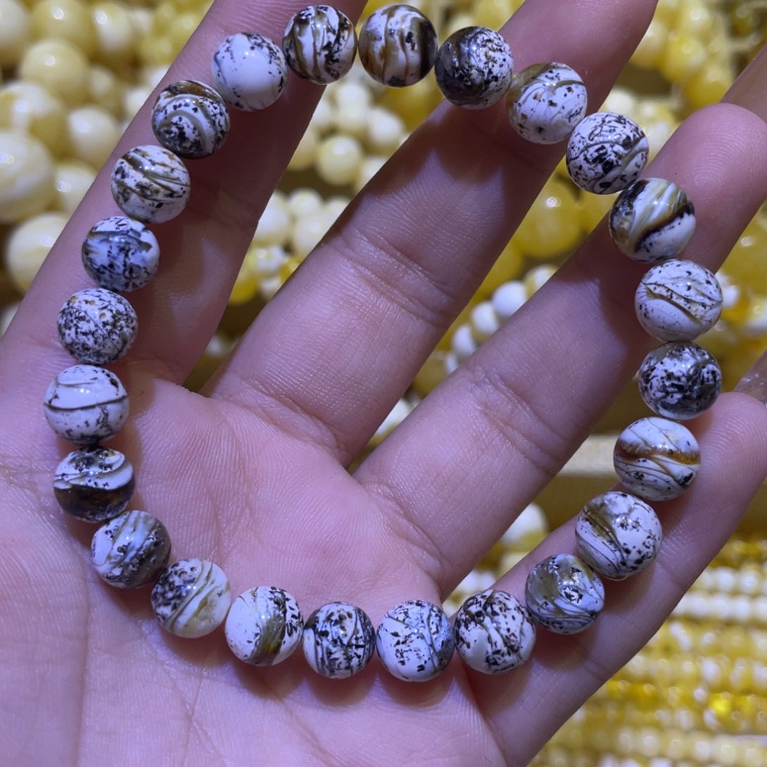 手绳琥珀未镶嵌8.8m