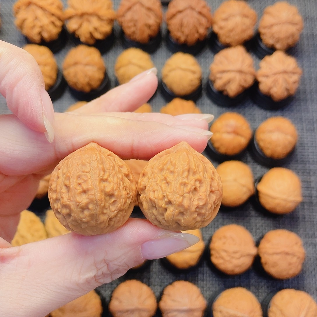 糖***糖文玩核桃把件掌中宝