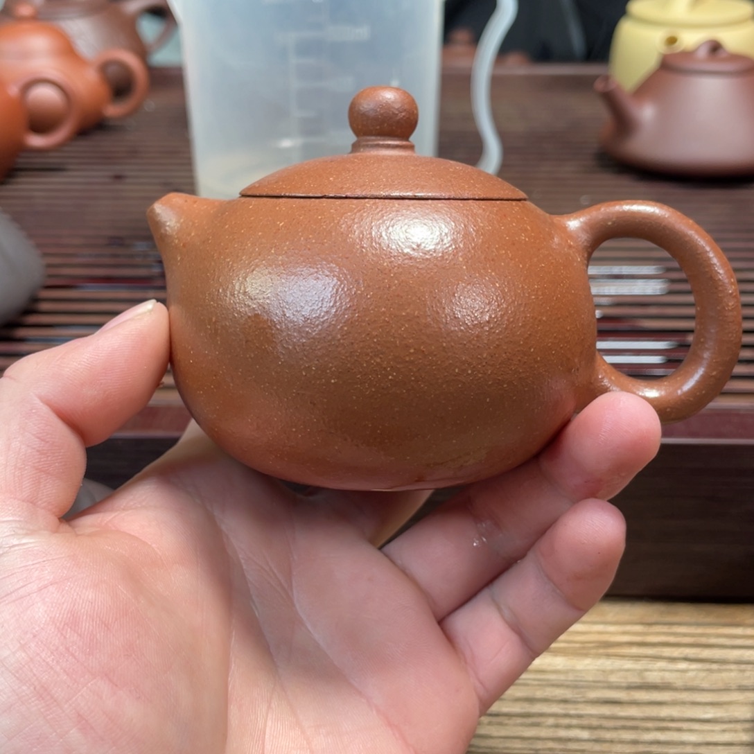 茶杯紫砂宜兴原矿微瑕