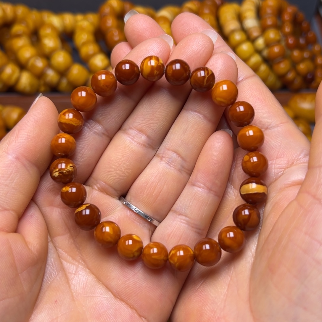 琥珀未镶嵌吊坠(不含链)