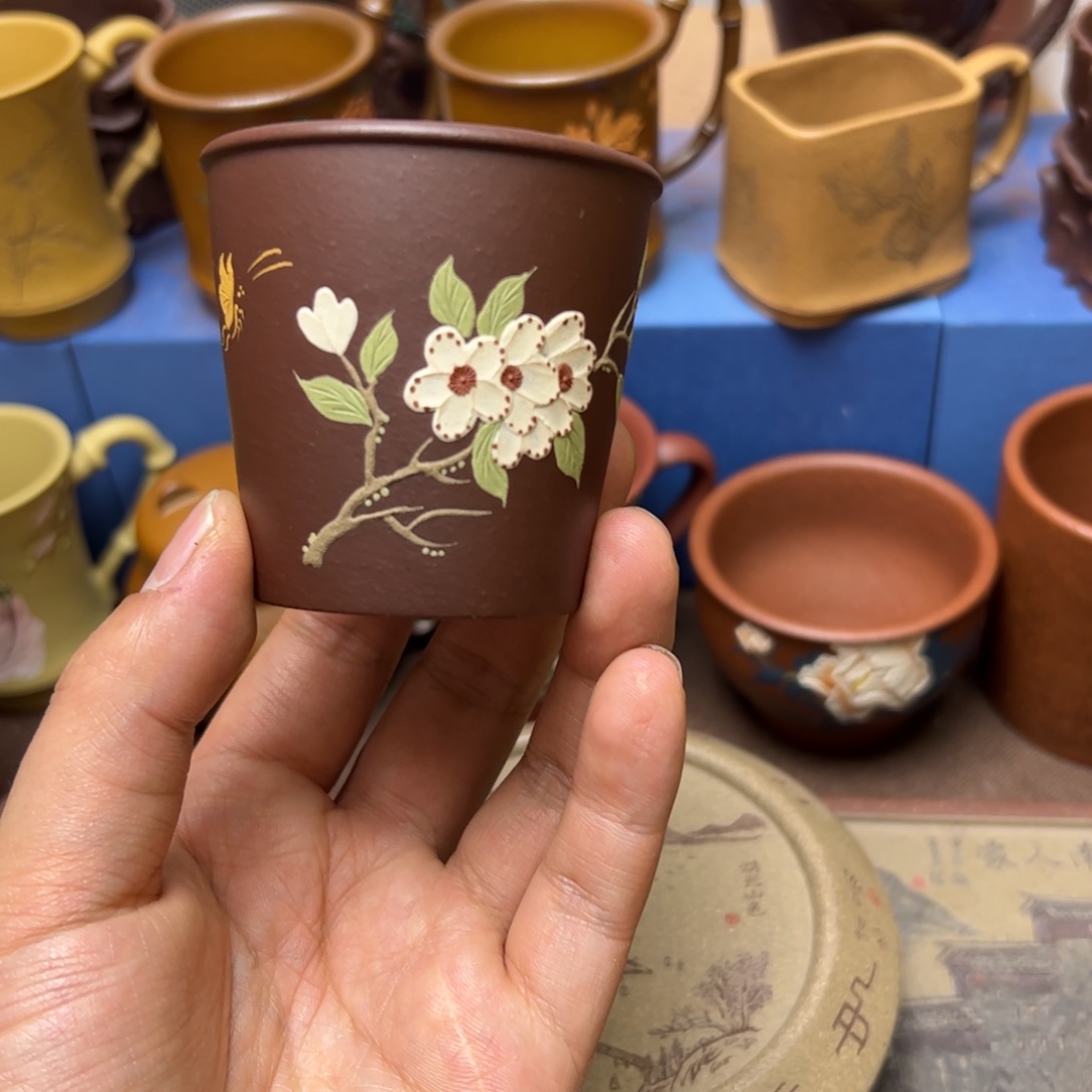 紫砂茶杯紫砂主人杯100cc