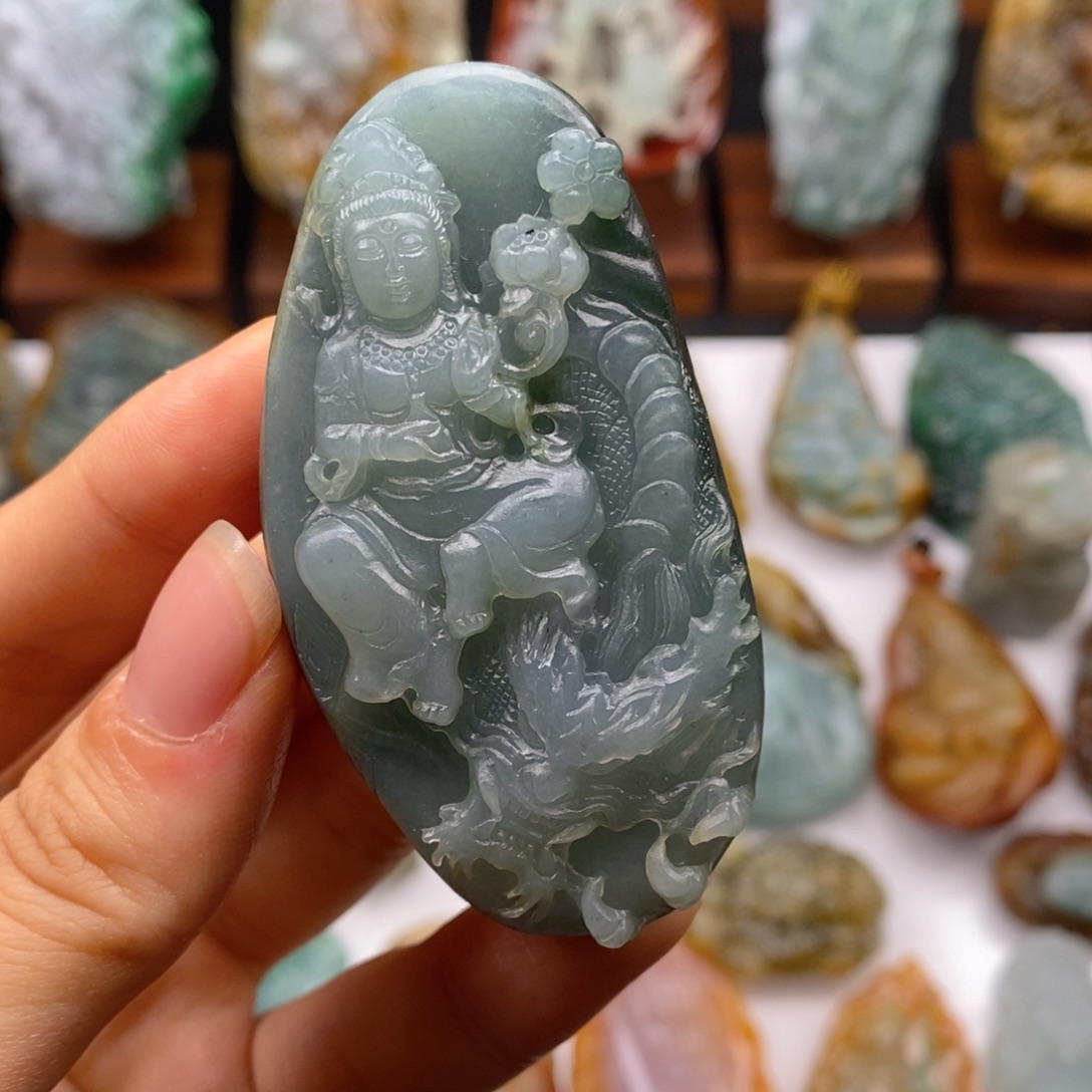 九***…定制翡翠未镶嵌翡翠