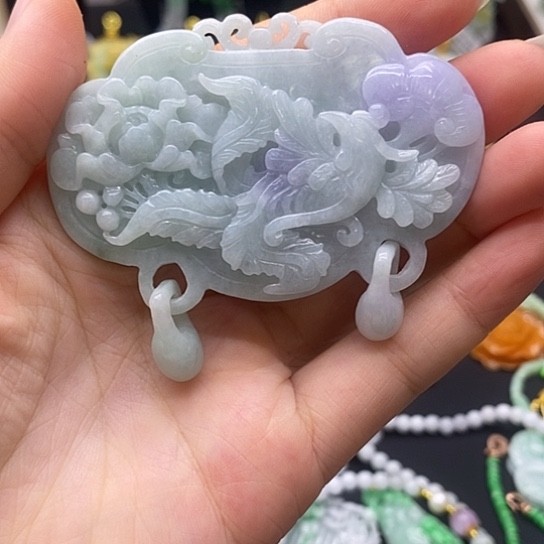 翡翠未镶嵌颈饰翡翠吊坠