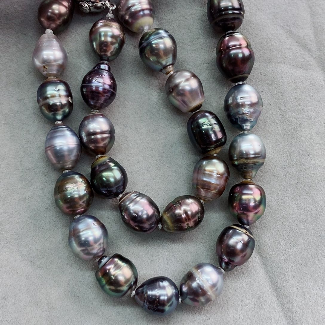 项链未镶嵌海水珍珠10-12