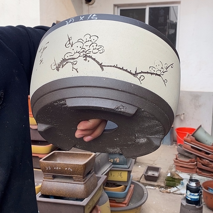 紫砂花盆紫砂艺术