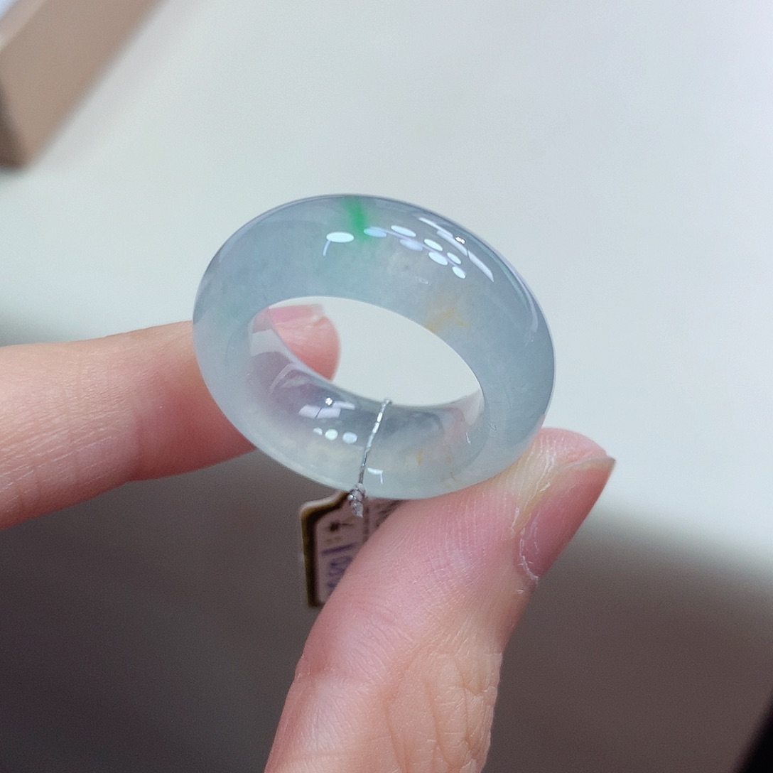 翡翠未镶嵌戒指16-17号