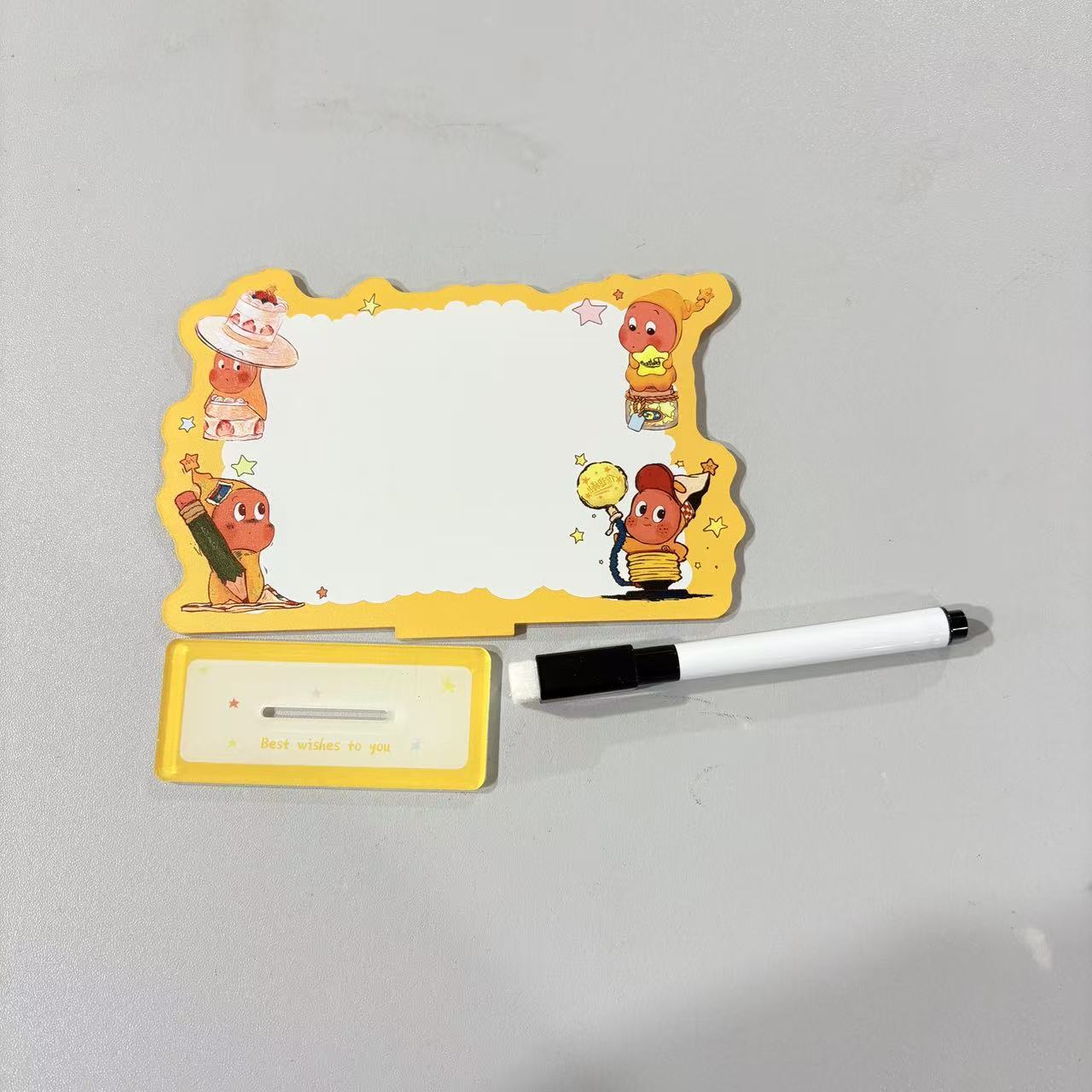 卡通可擦画板立牌可画可擦小学生奖品礼品摆件