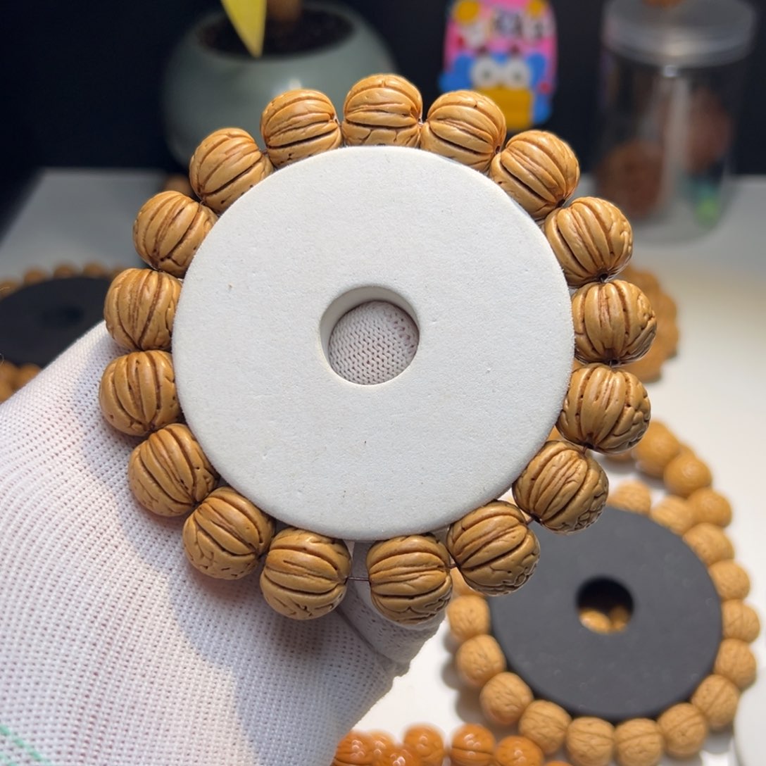 桃核手串金丹桃核