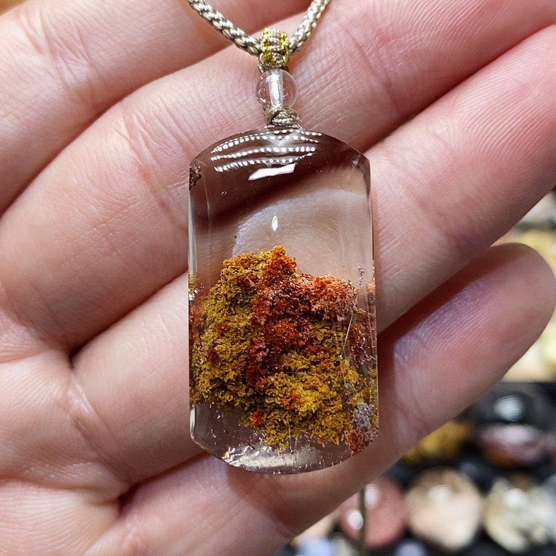 水晶颈饰未镶嵌天然精致水晶吊坠