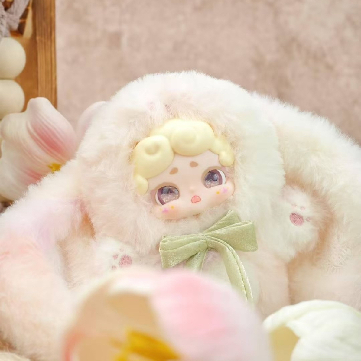 【端盒】晚安小兔 秘密花园二代系列 毛绒挂件潮玩盲盒