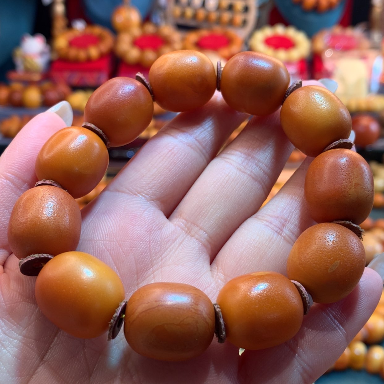 【闪购商品】蜜蜡手串未镶嵌蜜蜡手串