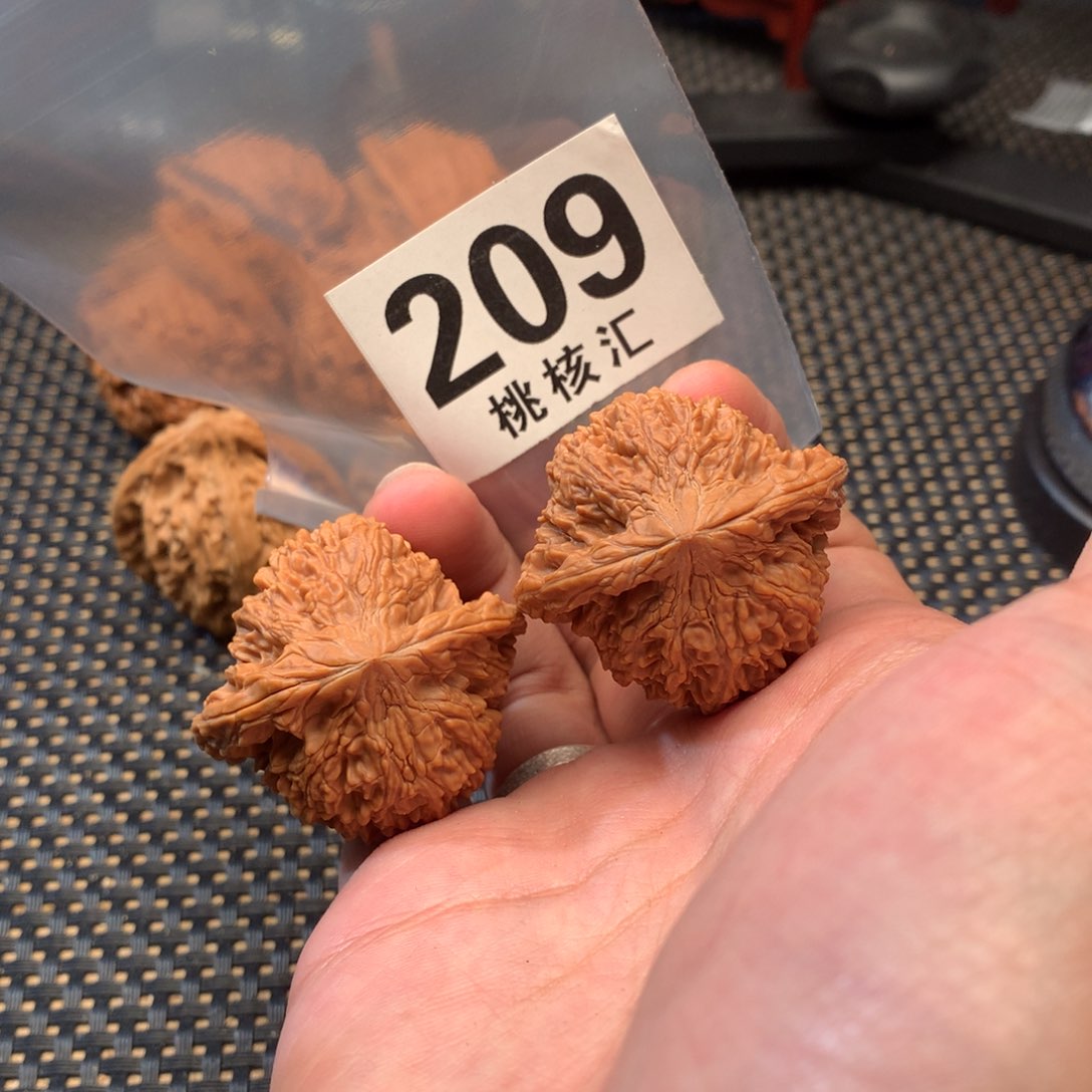 文玩核桃把件漫天星39