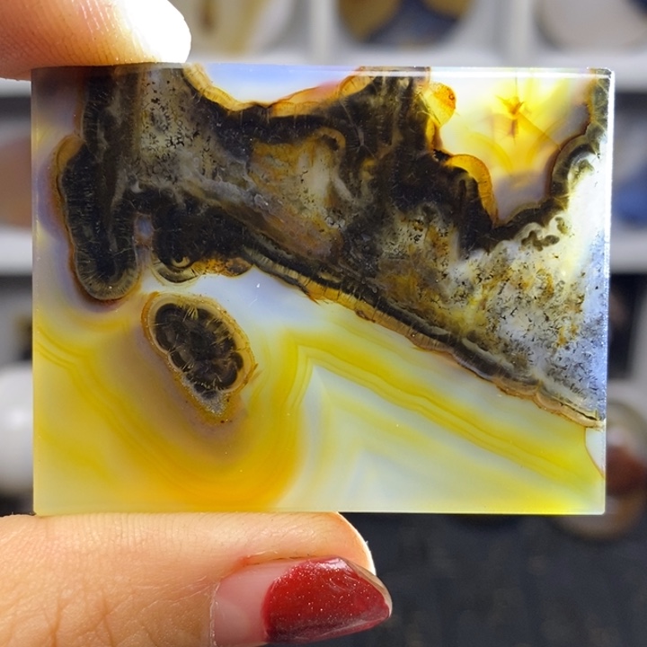 玛瑙/玉髓未镶嵌颈饰