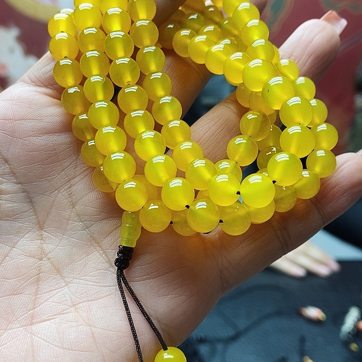 玛瑙/玉髓颈饰合金