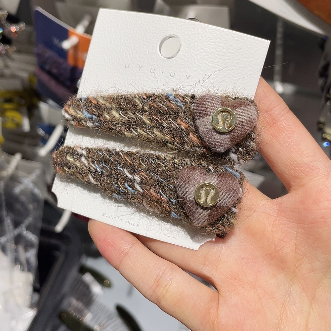 羽毛非金属咖色爱心lulu