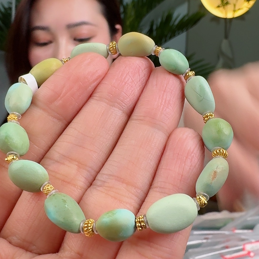 绿松石珠宝奇石未镶嵌