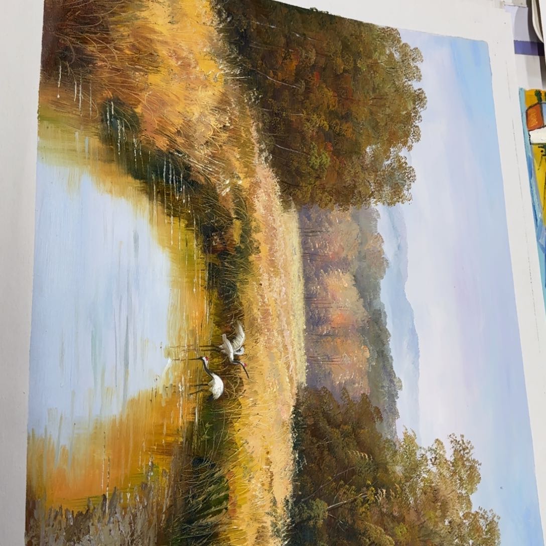 油画优惠多多指教了。好