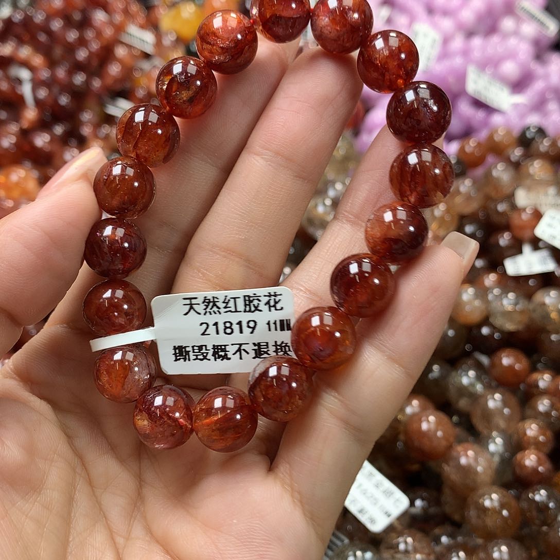 水晶手链未镶嵌，