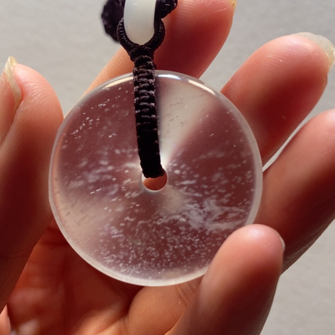 石英质玉颈饰未镶嵌