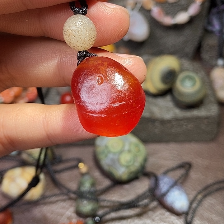 玛瑙/玉髓珠宝半成品未镶嵌心**成