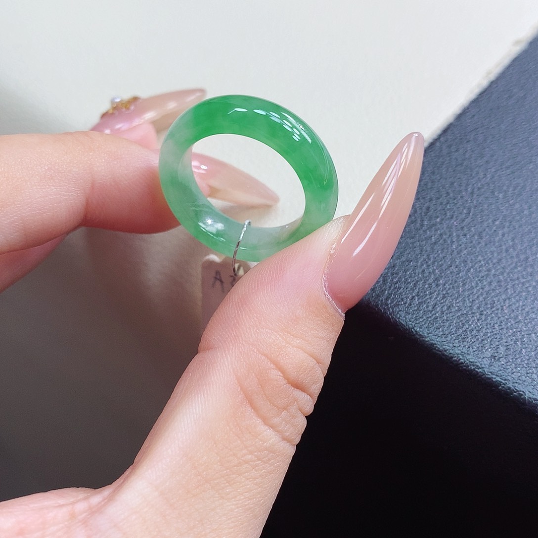 未镶嵌戒指翡翠13号