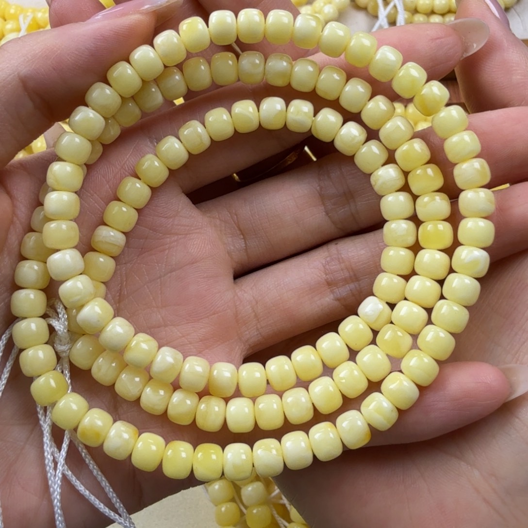 琥珀颈饰未镶嵌琥珀蜜蜡卡6