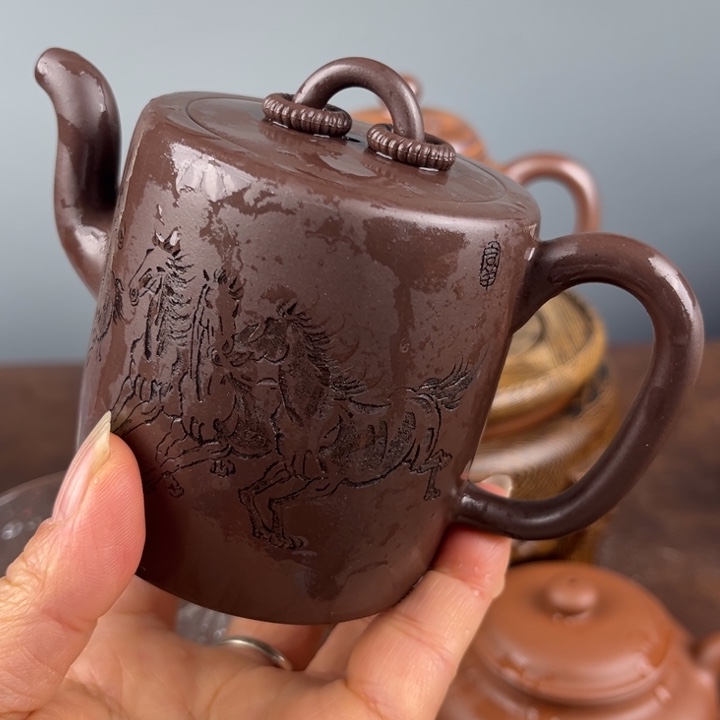 茶杯紫砂一群有才华但很