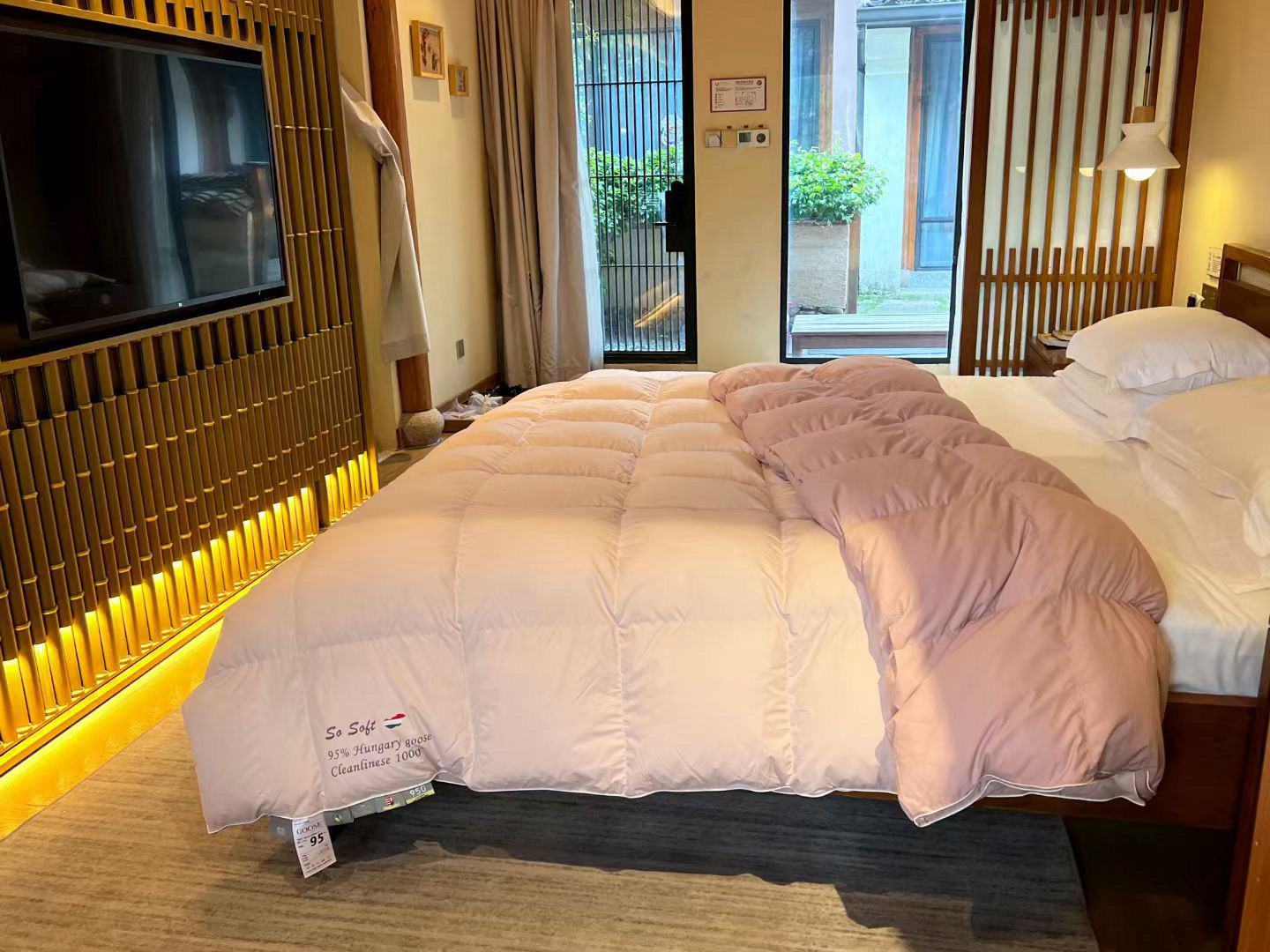 【斯诺尔超柔无边】婚庆白鹅绒羽绒被蓬松加厚保暖高档鹅绒冬被子