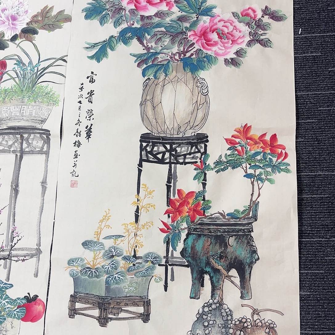 国画国画作品纯手绘