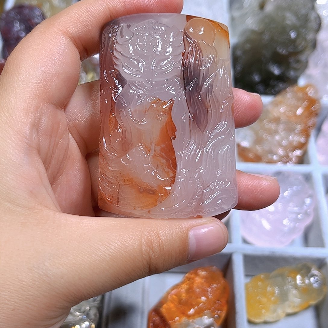 水晶吊坠(不含链)未镶嵌