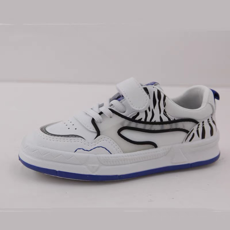 DT早春男女童1420中小童男女童平底休闲鞋小白鞋23Q