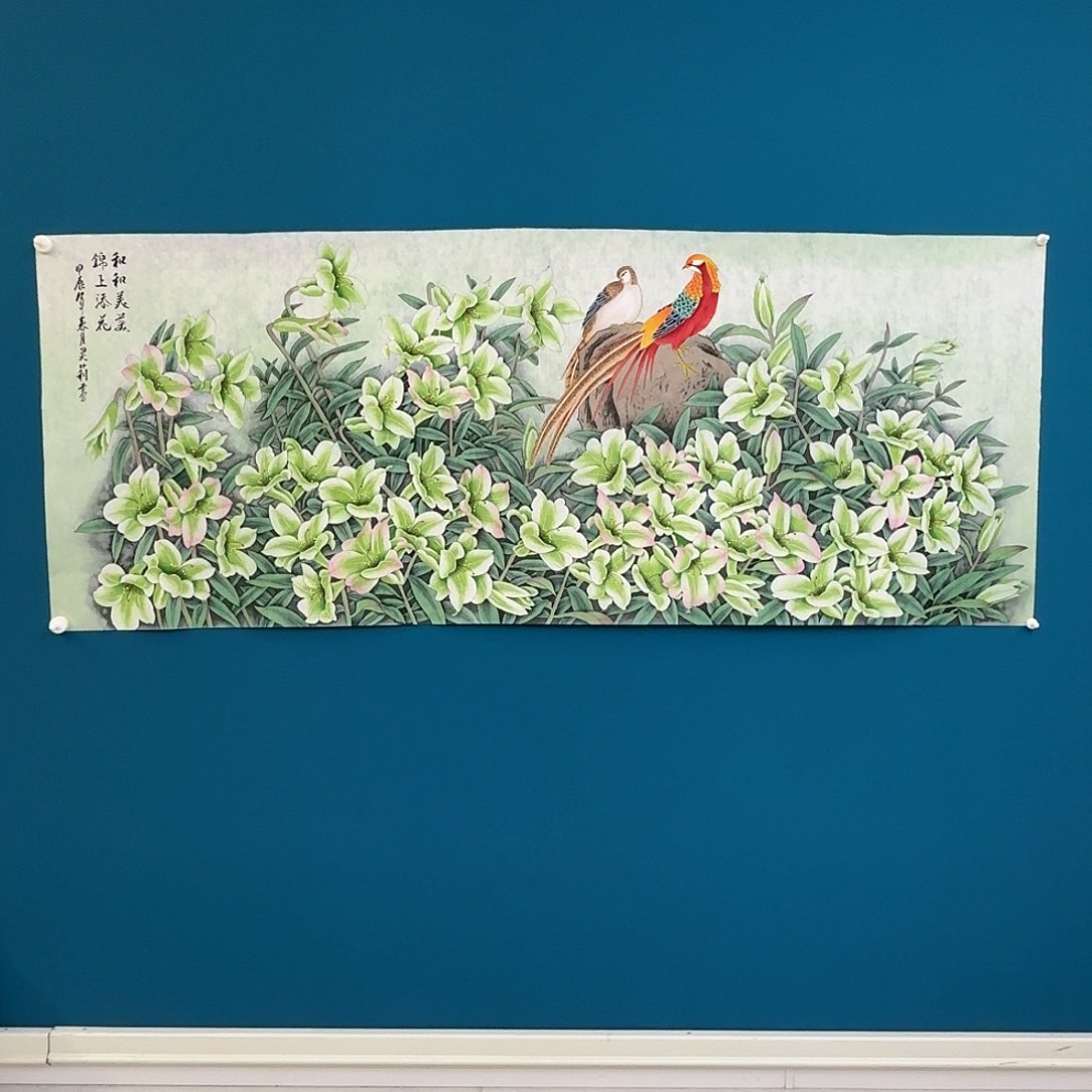 国画密密麻麻吗美美美
