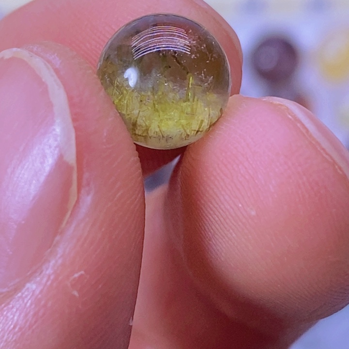 中***锅颈饰未镶嵌水晶幽灵珠10mm