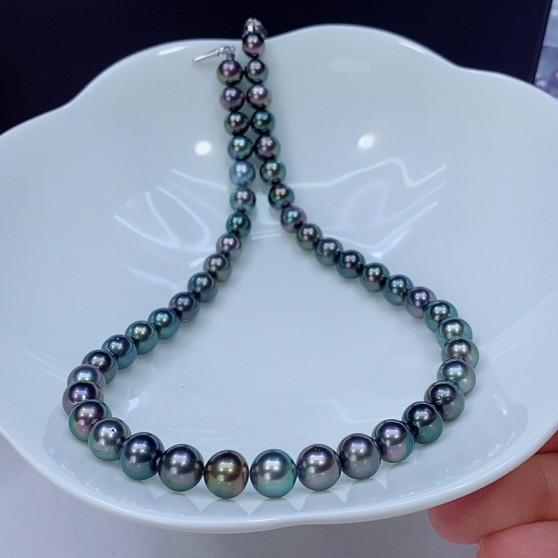 海水珍珠颈饰银S925镶嵌