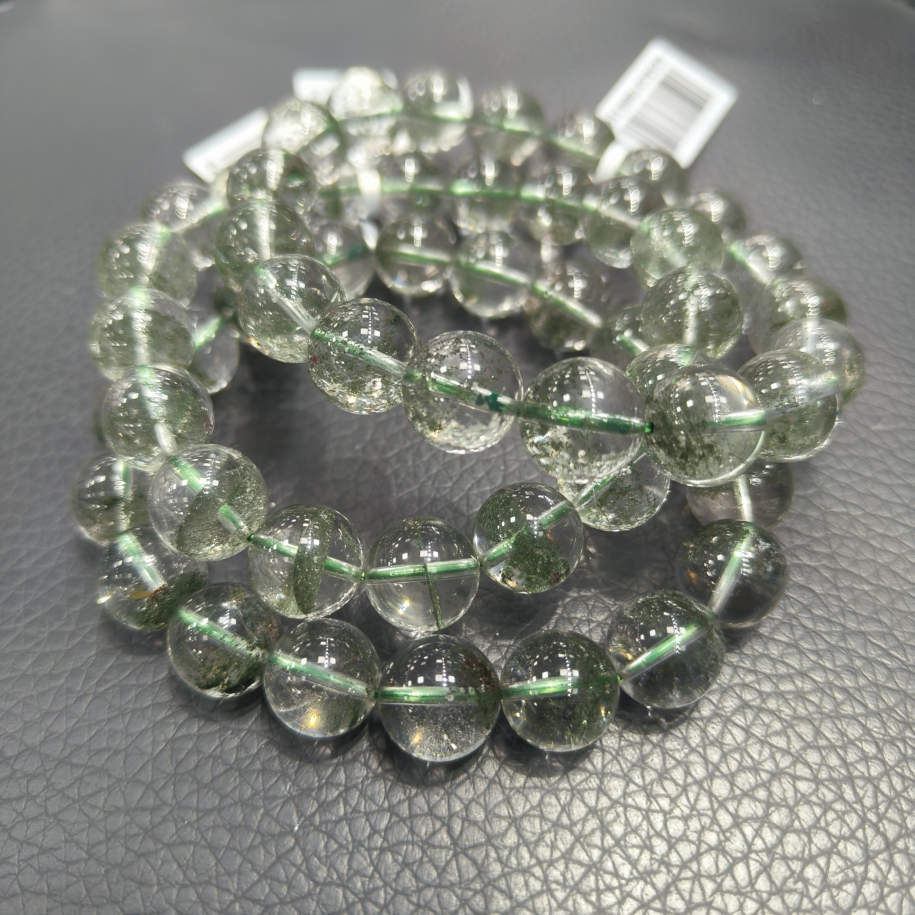 【书记甄选】天然绿幽灵单圈手链 多样性发一件 约11mm CK4685