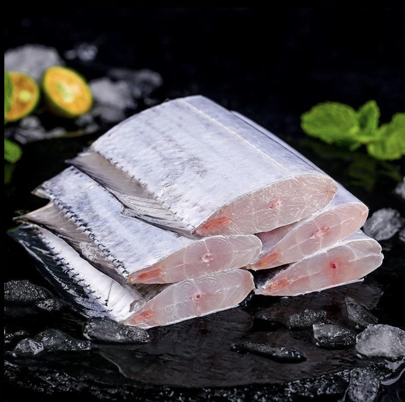 顺丰冷链 小眼油带鱼 每包400g8两10段左右8包6.4斤