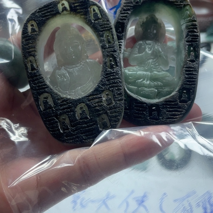 定制翡翠未镶嵌毛货