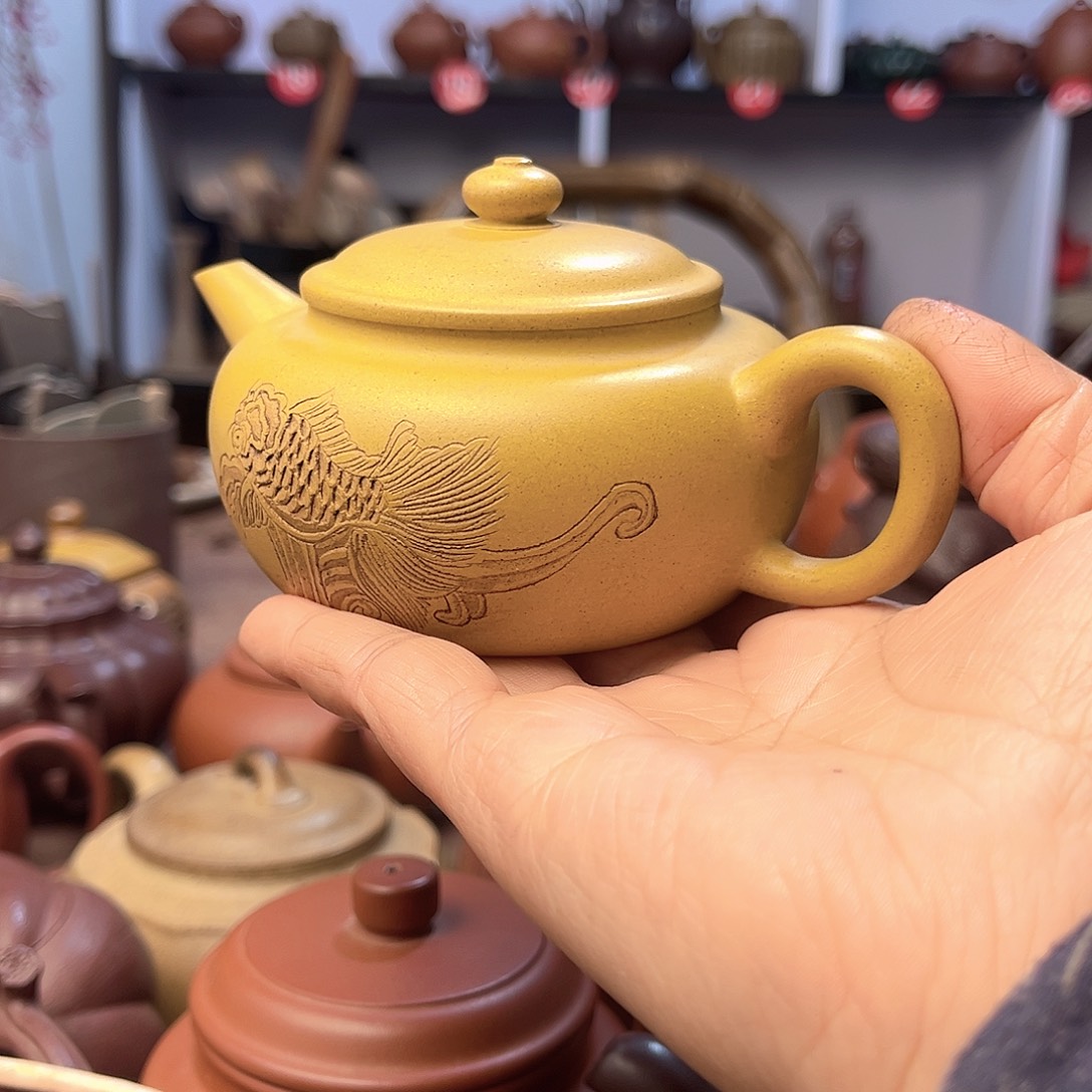 紫砂茶壶全手工制作