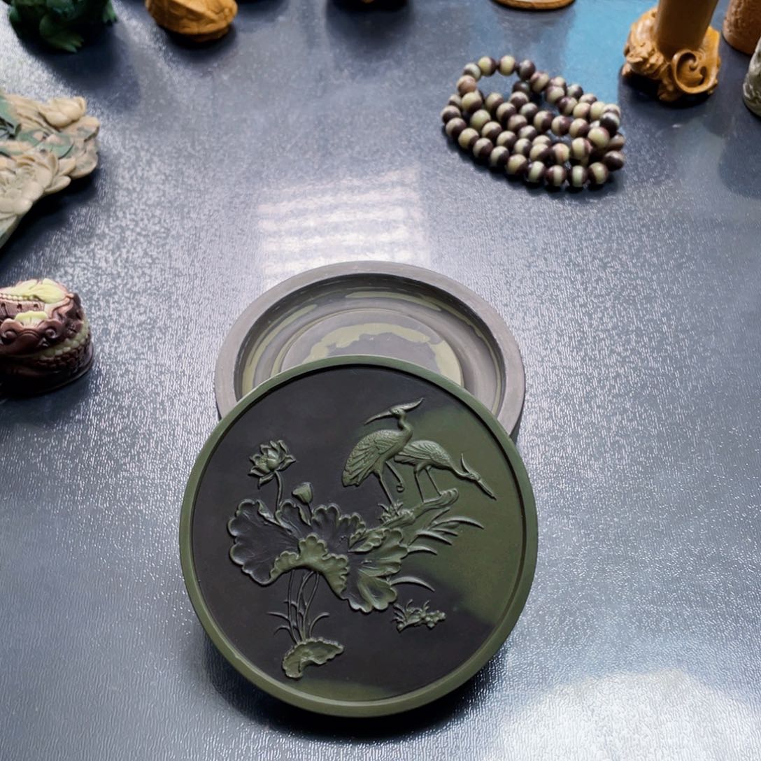 一路莲科有盖子.手工制作