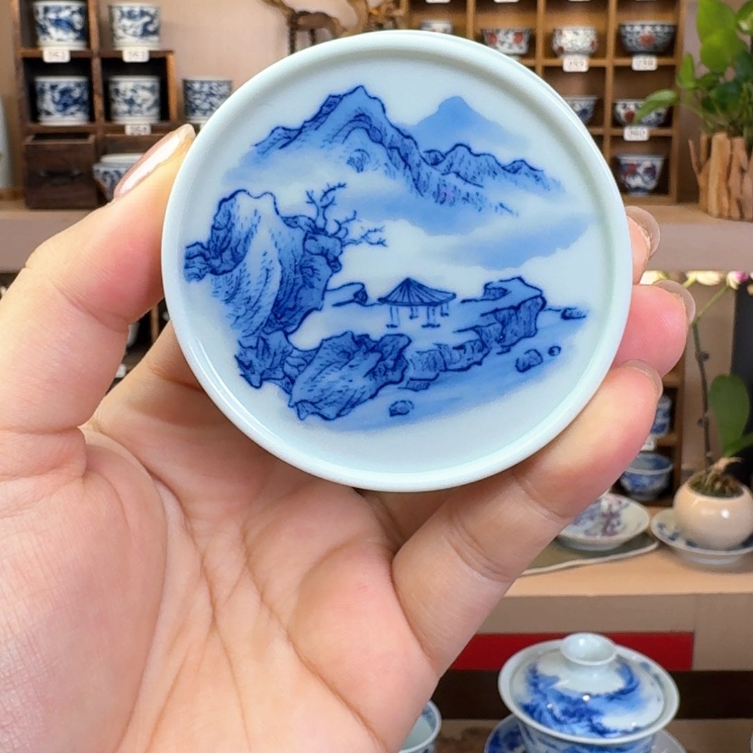 山水德物小雅杯垫