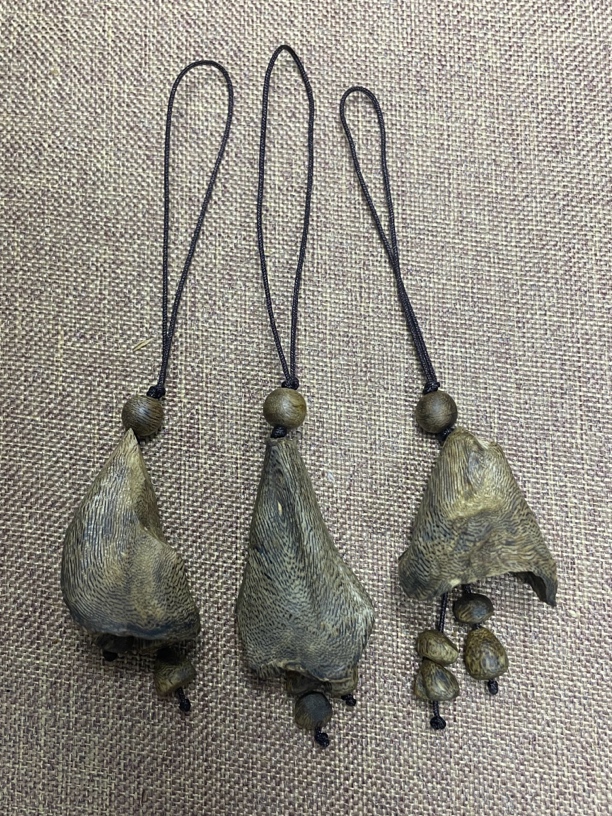 绿奇楠沉香手机挂件挂饰