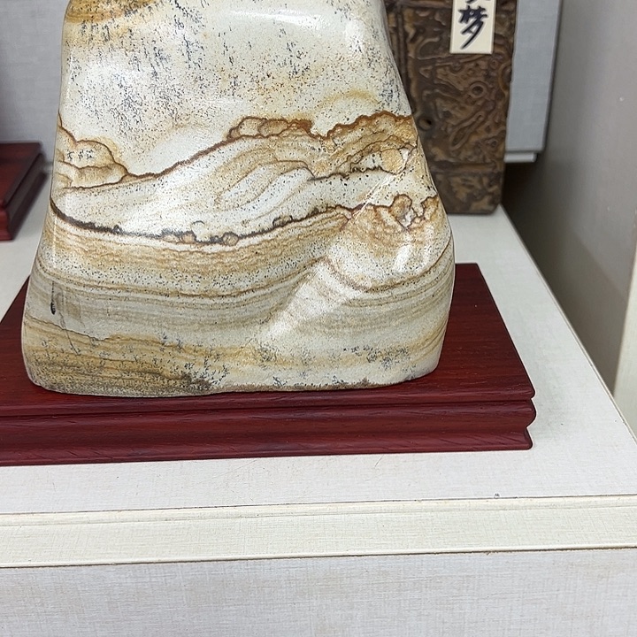 大***简石材精品奇石摆件放漏推荐