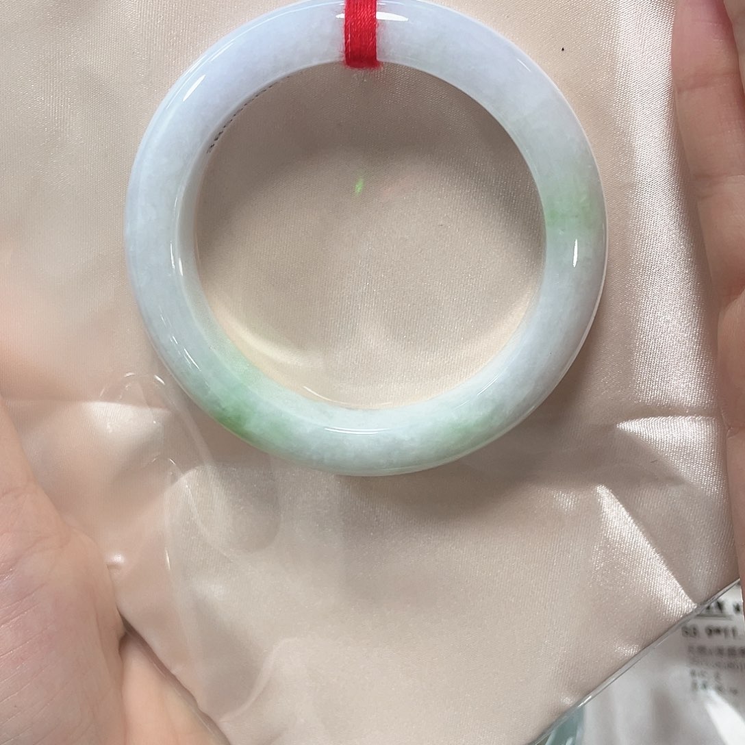 翡翠未镶嵌手镯天然缅甸A货翡翠手镯7号